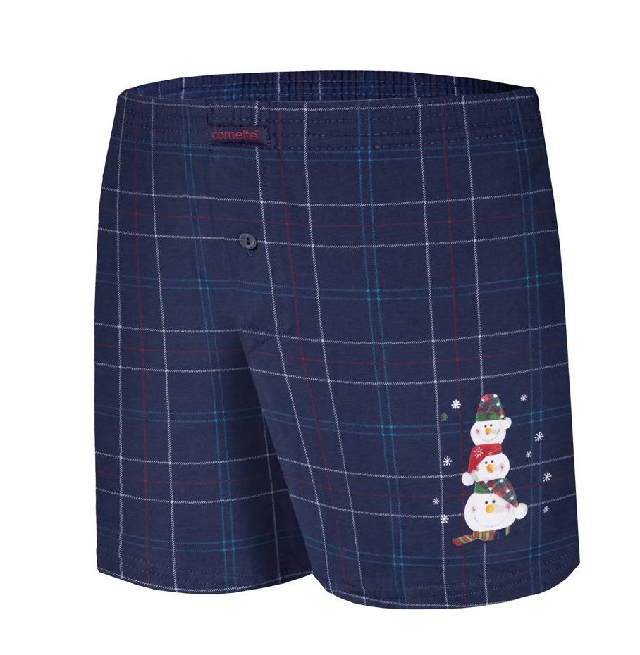 BOKSERKI CORNETTE BS-015/16 SNOWMAN 5 granat WYPRZEDAŻ