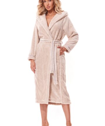 Alternative view of Szlafrok damski L&L 2322 Soft angora WYPRZEDAŻ