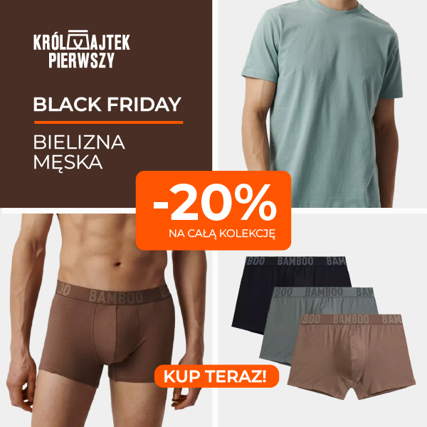 black friday bielizna męska