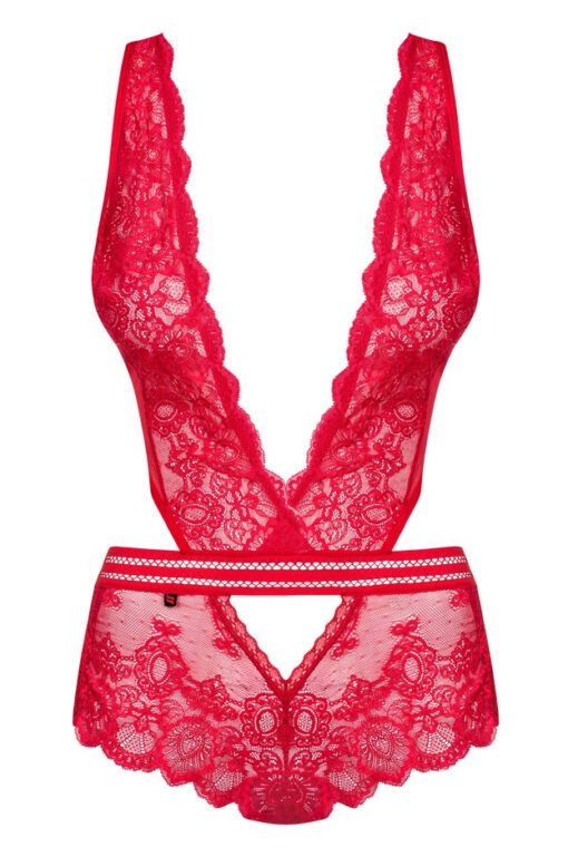 BODY OBSESSIVE 853-TED-3 czerwony - obrazek 2