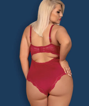 Alternative view of BODY OBSESSIVE ROSALYNE czerwony