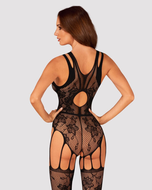 BODYSTOCKING OBSESSIVE F239 czarny - obrazek 4