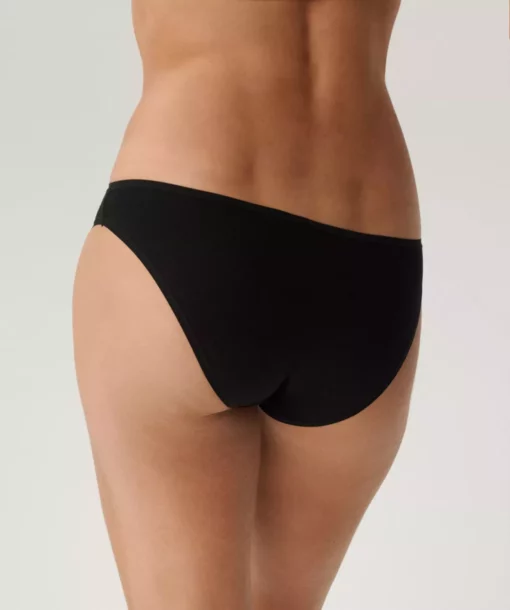 Figi damskie Atlantic Sport 3BLP-602, 3-pak, czarne WYPRZEDAŻ - obrazek 3