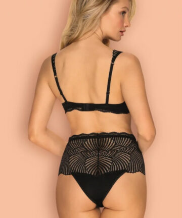 Alternative view of KOMPLET OBSESSIVE KLARITA 2-CZĘŚCIOWY czarny