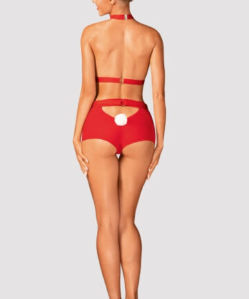 KOMPLET OBSESSIVE MS REINDY czerwony