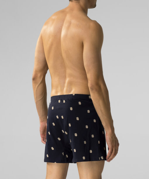 Bokserki luźne Atlantic 2MBH-003-GRA/SZG, 2-pak, granatowe/szmaragdowe WYPRZEDAŻ - obrazek 3