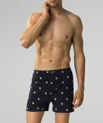 Alternative view of Bokserki luźne Atlantic 2MBH-003-GRA/SZG, 2-pak, granatowe/szmaragdowe WYPRZEDAŻ