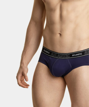 Slipy męskie Magic Pocket MP-1569/01-NIEBIESKI NEONOWY WYPRZEDAŻ