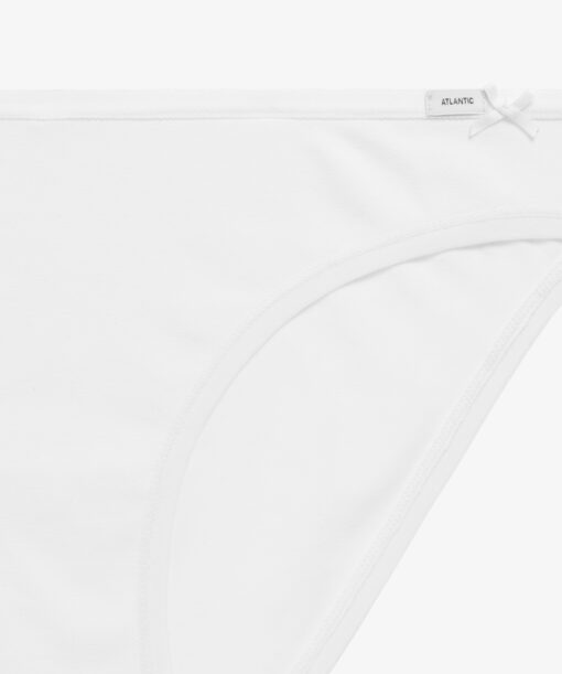 3-PACK Figi damskie Atlantic Bikini 3CLP-001-CZA/BIA/SZMJ WYPRZEDAŻ - obrazek 2