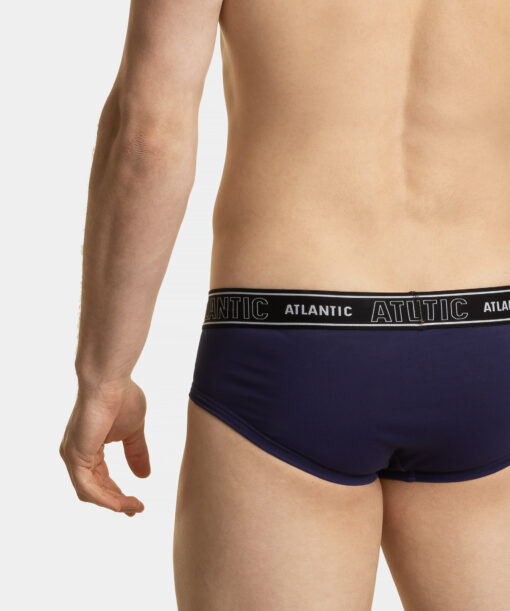 Slipy męskie Magic Pocket MP-1569/01-NIEBIESKI NEONOWY WYPRZEDAŻ - obrazek 2