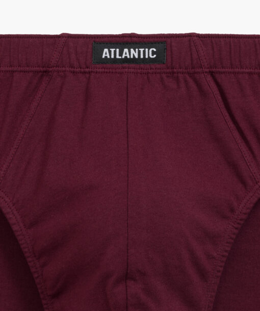 Slipy męskie Atlantic Classic 3MP-183-GRA/WIN/GRA, 3-pak WYPRZEDAŻ - obrazek 6