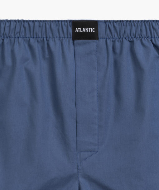 Bokserki męskie luźne Atlantic MBT-003 indygo WYPRZEDAŻ - obrazek 7