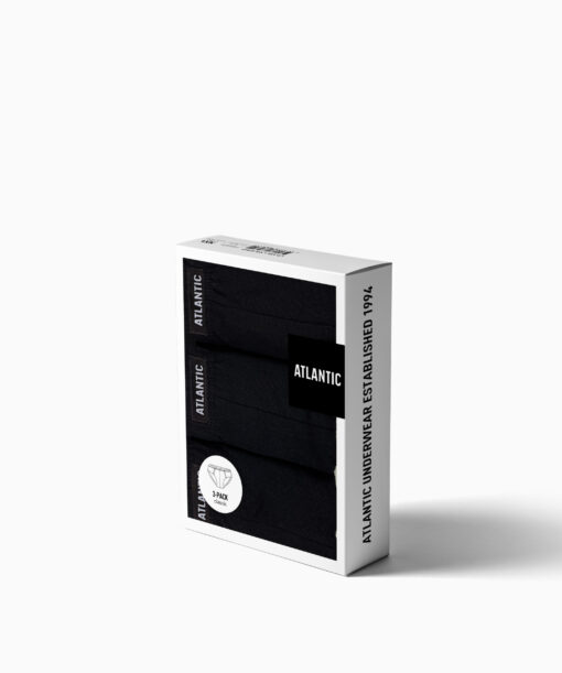 3-PACK Slipy męskie Atlantic bawełniane 3BMP-006-czarny WYPRZEDAŻ - obrazek 8