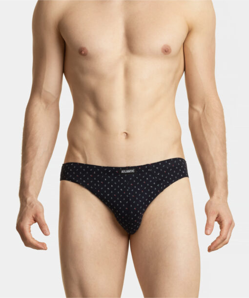 3-PACK Slipy męskie Atlantic sport 3MP-100/01-GRA/WIN/SZG WYPRZEDAŻ - obrazek 2