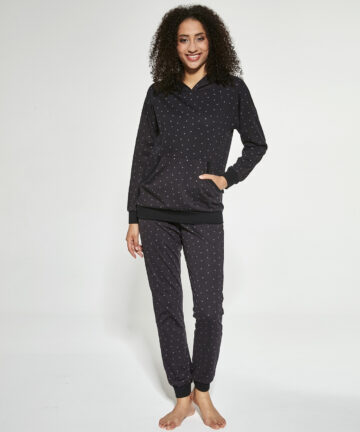 Alternative view of Piżama damska CORNETTE PD-460/298 CORA czarny WYPRZEDAŻ