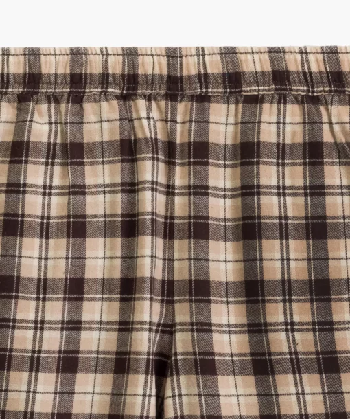 Piżama damska Atlantic NLP-505-BRO_BEZ_ECR długa bawełniana WYPRZEDAŻ - obrazek 5