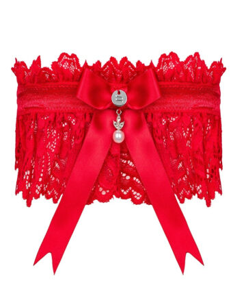 Alternative view of PODWIĄZKA OBSESSIVE AMOR CHERRIS czerwony