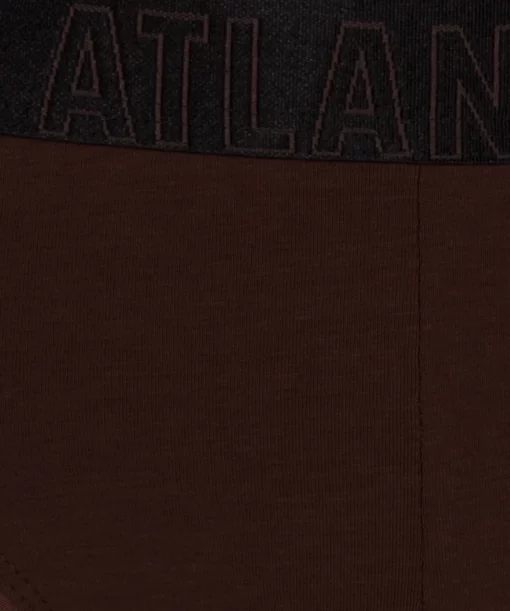 Slipy męskie sport MP-1573-CZEKOLADOWY WYPRZEDAŻ - obrazek 4