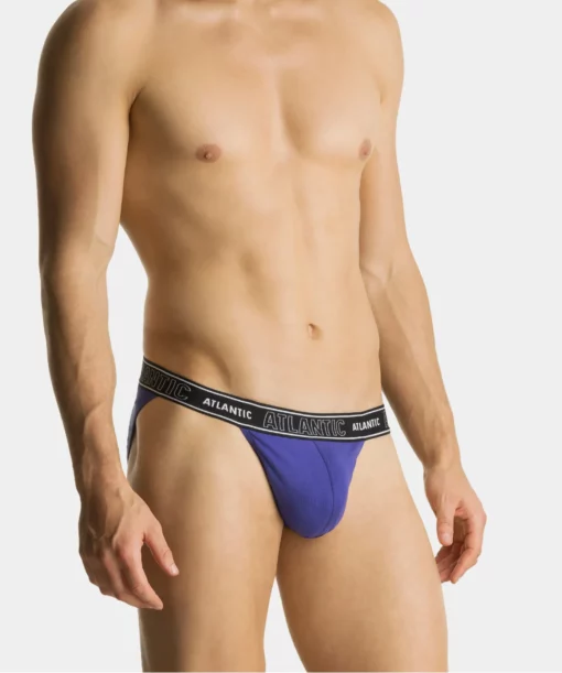 Slipy męskie tanga Magic Pocket MP-1579-FIOLETOWY WYPRZEDAŻ - obrazek 2