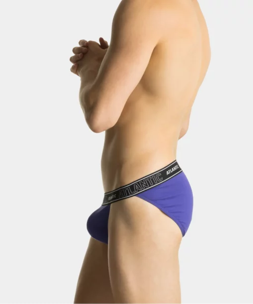 Slipy męskie tanga Magic Pocket MP-1579-FIOLETOWY WYPRZEDAŻ - obrazek 3