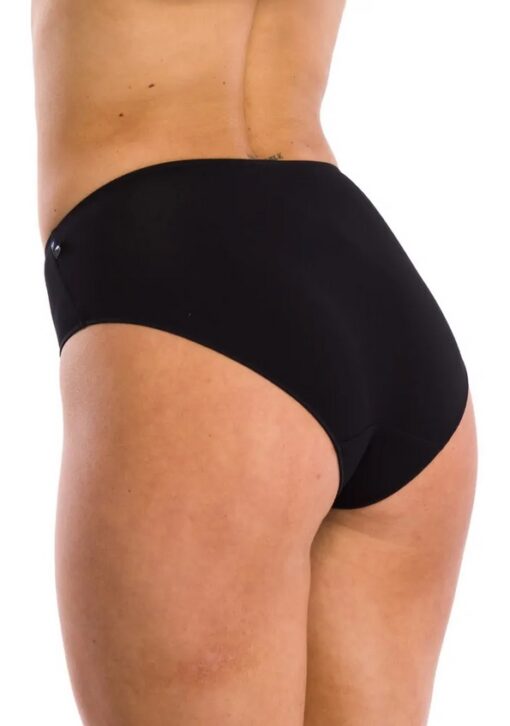 2-PACK Figi damskie KEY LPC-001 bawełniane czarne WYPRZEDAŻ - obrazek 3