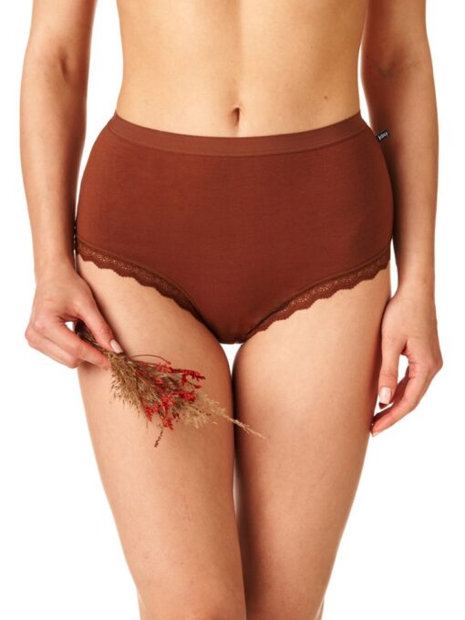 2-PACK Figi damskie KEY LPF-643 B22 mix kolorów bawełniane WYPRZEDAŻ - obrazek 4