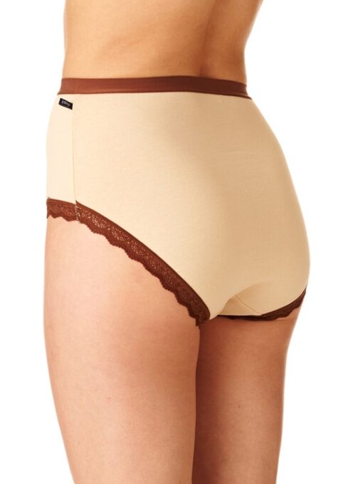 2-PACK Figi damskie KEY LPF-643 B22 mix kolorów bawełniane WYPRZEDAŻ - obrazek 3