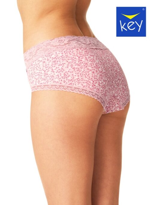 2-PACK Figi damskie KEY LPC-640 B24 mix kolorów bawełniane WYPRZEDAŻ - obrazek 3