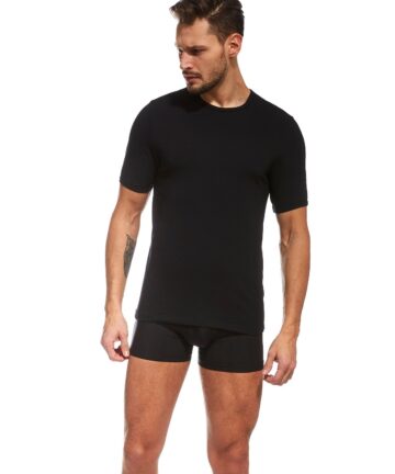 Koszulka Cornette High Emotion 532 New czarny WYPRZEDAŻ