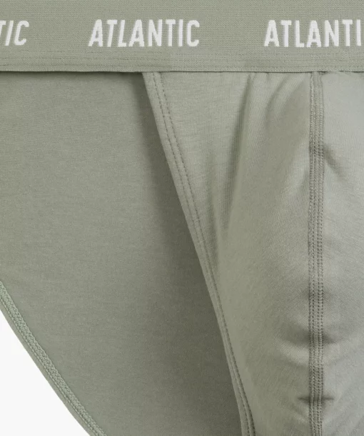 3-PACK Slipy męskie tanga 3MP-1576-GRA/NIEC/KHAJ WYPRZEDAŻ - obrazek 5