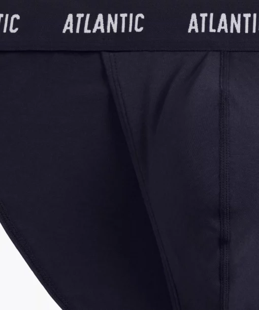 3-PACK Slipy męskie tanga 3MP-1576-GRA/NIEC/KHAJ WYPRZEDAŻ - obrazek 6