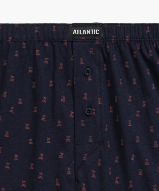 2-PACK Bokserki męskie Atlantic luźne 2MBX-063-GRA/GRA WYPRZEDAŻ - obrazek 5