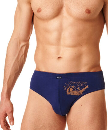 Alternative view of 2-PACK Slipy męskie KEY MPP-868 B22 mix kolorów bawełniane WYPRZEDAŻ